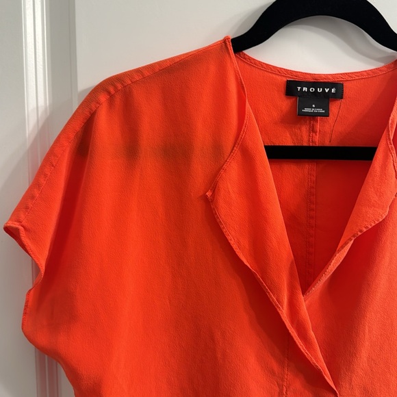 Trouvé cap sleeve blouse - Picture 2 of 5